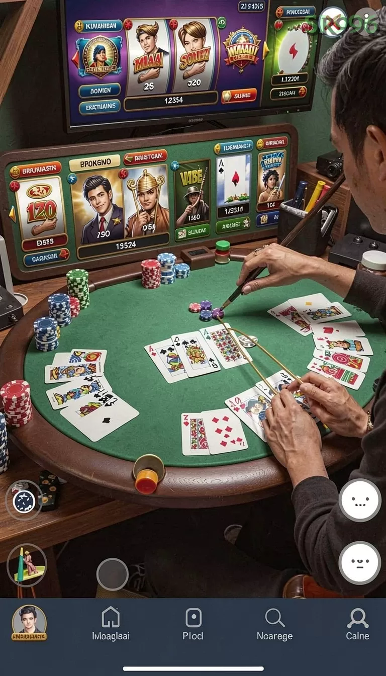 Cuplikan layar 98SPIN — pengaturan akun